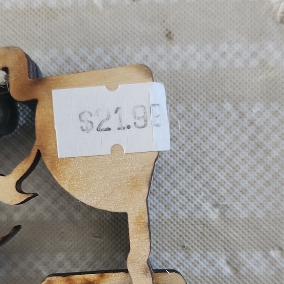 Blue and White Bird Ornament - Picture 5 of 5